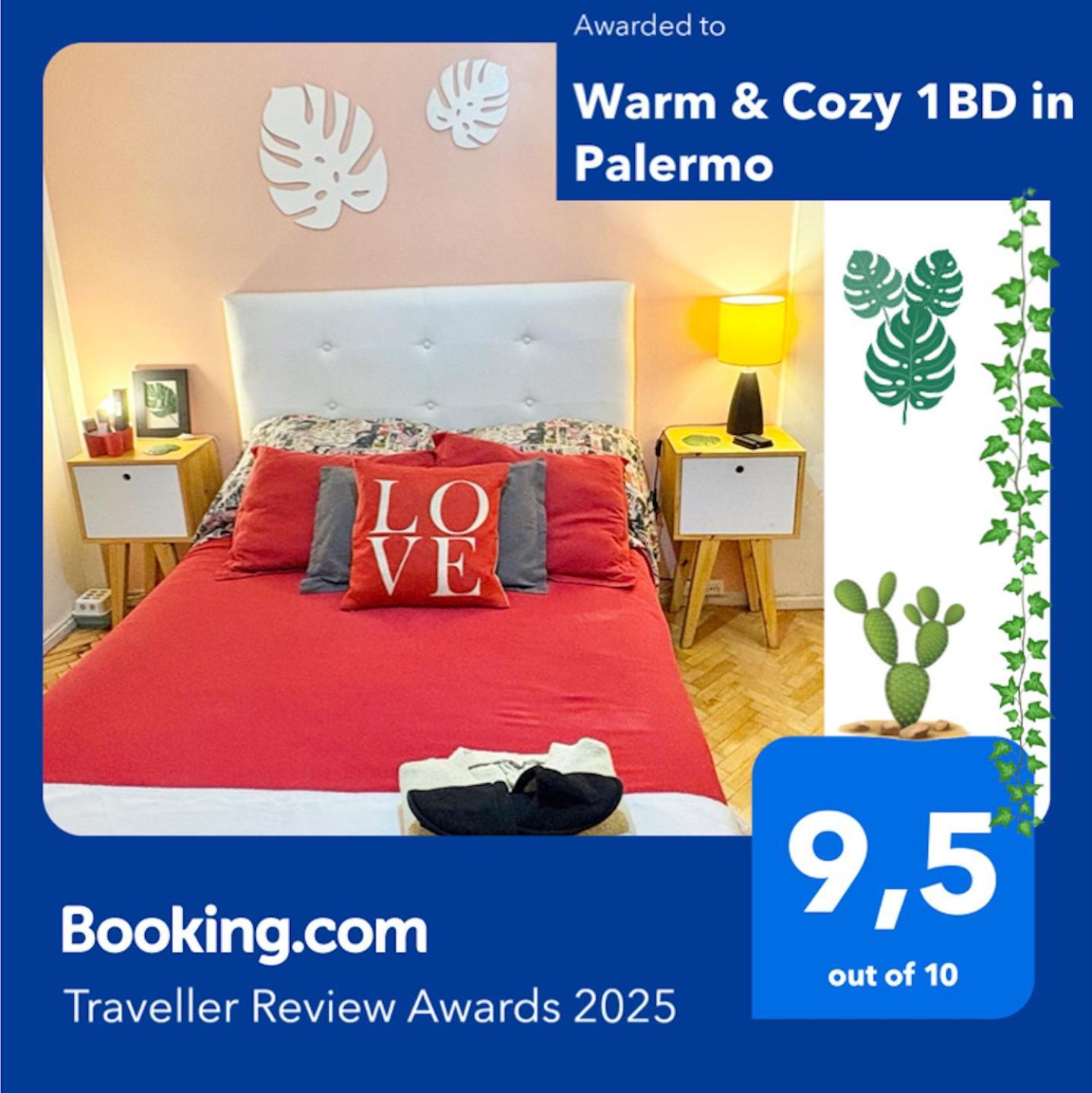 Warm & Cozy 1Bd In Palermo Apartment Buenos Aires Exterior photo